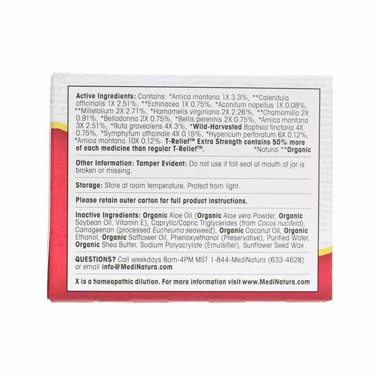 T-Relief Arnica +12 Extra Strength Pain Cream, MDN